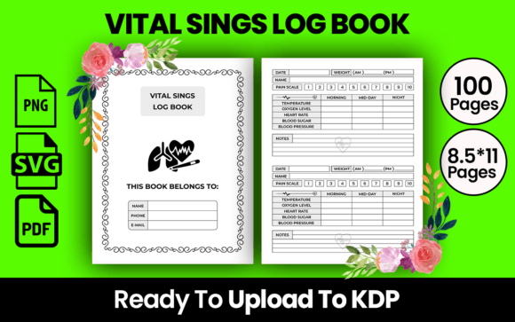 Download VITAL SINGS LOG BOOK KDP INTERIOR - Vital Collection