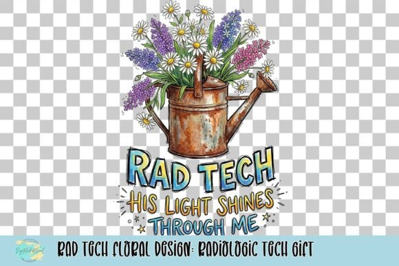 Download Rad Tech Floral Design: Radiologic Tech Gift - Premium Bundle
