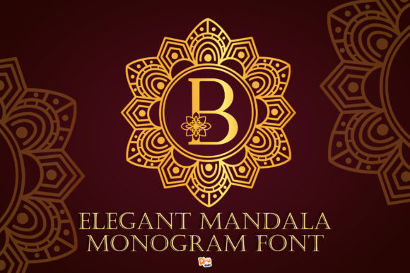 Download Elegant Mandala Monogram - Elegant mandala Collection