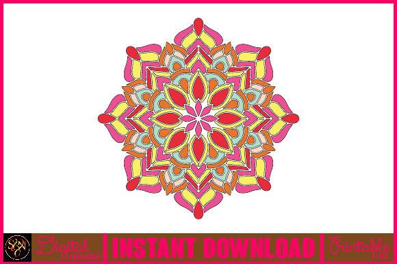 Download Mandala 3D Layered SVG Cut File-198 - Premium Resources
