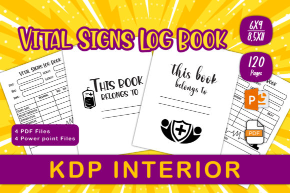 Download Vital Signs Log Book for KDP Interiors - Vital Collection