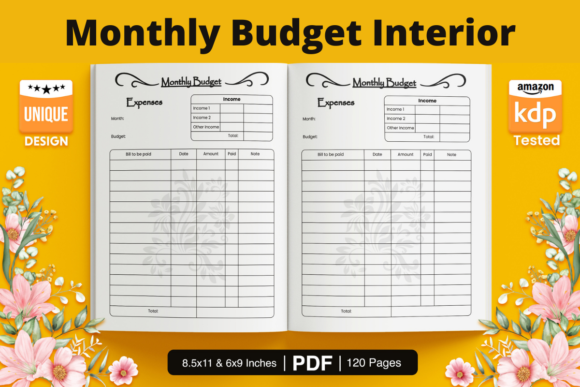 Download [KDP Interior] - Monthly Budget - Premium Resources