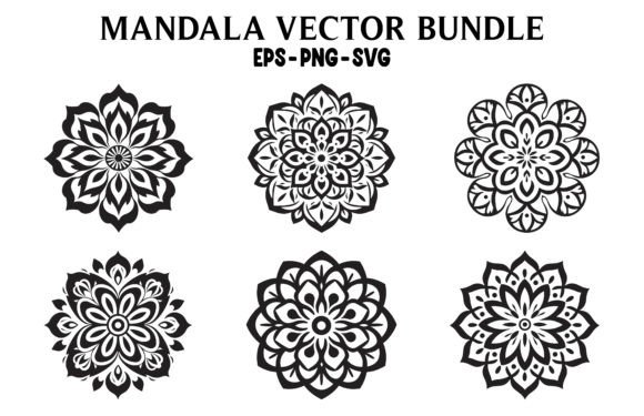 Download Vintage Abstract Mandala Clipart Bundle - Abstract mandala Collection