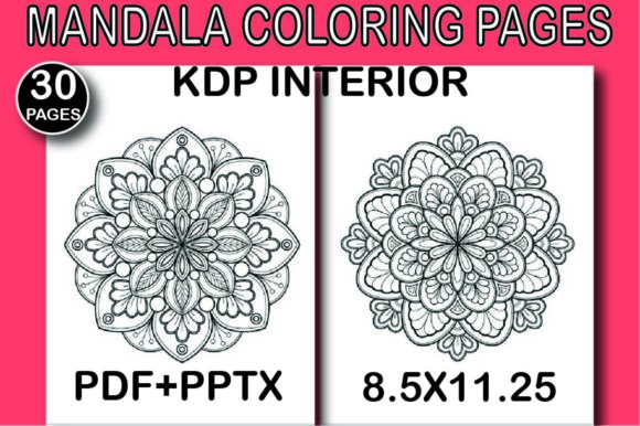 Download MANDALA INTERIOR (COLORING PAGES) - Interior Collection